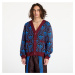 Svetr adidas Knit Cardigan Shadow Red/ Blue