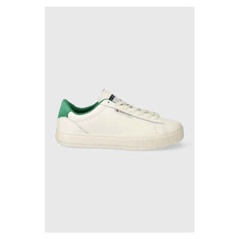 Sneakers boty Tommy Jeans TJW CUPSOLE SNEAKER ESS bílá barva, EN0EN02508 Tommy Hilfiger