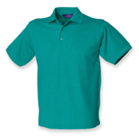 Henbury Pánské polo triko H400 Jade