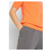 Bonprix BPC SELECTION svetr s krátkým rukávem Barva: Oranžová, Mezinárodní