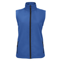 SOĽS Race Bw Women Dámská softshelová vesta SL02888 Royal blue