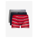 Sada tří pánských boxerek v šedé, modré a červené barvě Tommy Hilfiger Underwear