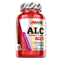 Amix Nutrition Amix ALC Acetyl L-Carnitine Taurine + vitamin B6 120 kapslí