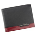 Pánská kožená peněženka Pierre Cardin Berdy - černo-červená
