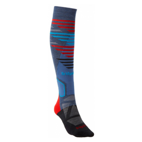 Pánské ponožky Bridgedale Ski Lightweight blue/black/222