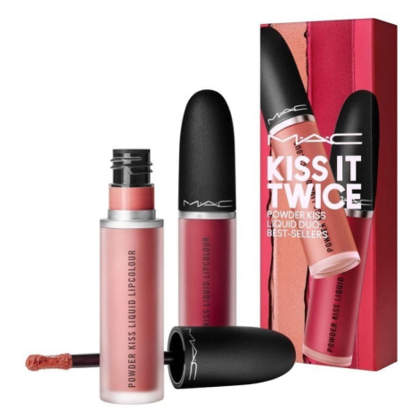 MAC - Kiss Twice Lipstick Set Paletky a sady unisex