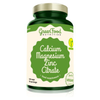 GreenFood Nutrition Calcium & Magnesium & Zinc Citrate kapsle pro podporu zdraví kostí, kloubů a