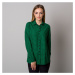 Dámská košile zelené barvy s kostkovaným vzorem 12820