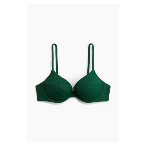 H & M - Bikinová podprsenka push-up - zelená H&M