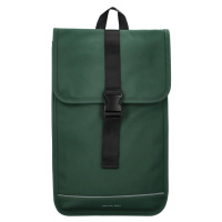Trendy dámský pogumovaný batoh Valentis, tmavě zelená