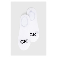 Ponožky Calvin Klein pánské, bílá barva