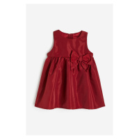 H & M - Šaty's mašlí - červená