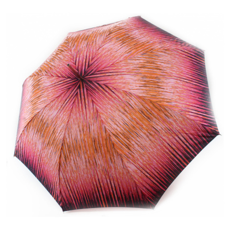 Růžový barevný vystřelovací dámský holový deštník Carpetta Doppler