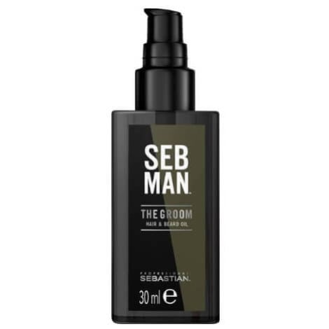 Sebastian Professional Olej na vlasy a vousy SEB MAN The Groom (Hair & Beard Oil) 30 ml