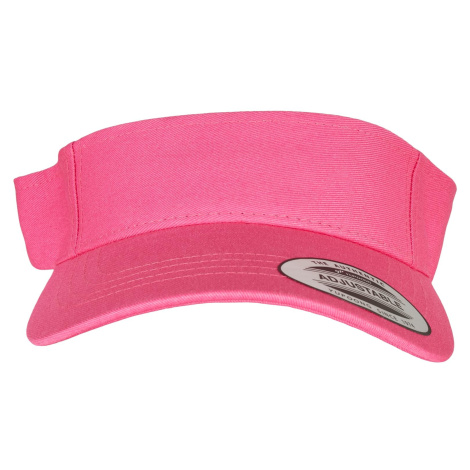 Kšiltovka Curved Visor Cap růžová Flexfit