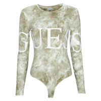 Guess LS GUESS LOGO Khaki