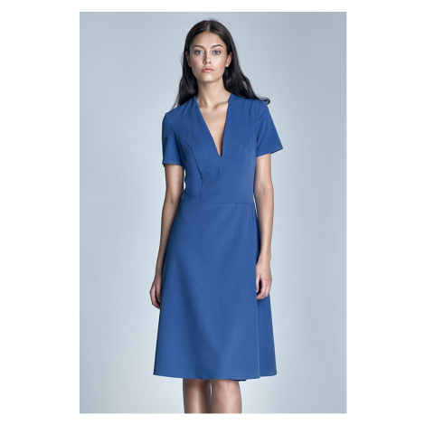 Modré šaty S71