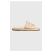 Kožené pantofle Gant Khiria dámské, béžová barva, 26561835.G110