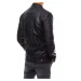 Pánská bunda kožená v černé barvě TX4070