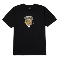 Huf T-shirt big poppy ss Černá