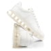 Tenisky karl lagerfeld kapri kushion rsg band lo lace white lthr / mono