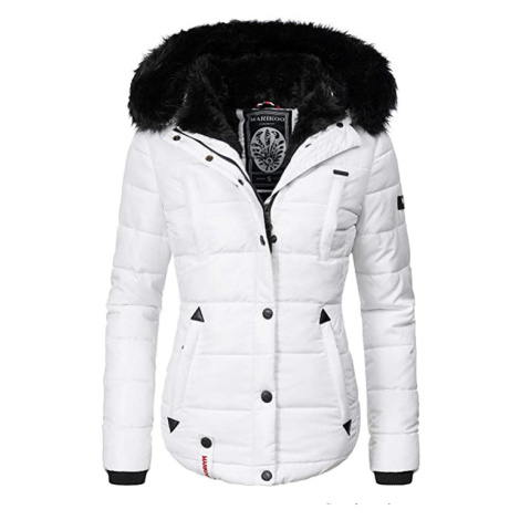 Dámská prošívaná zimní bunda MARIKOO Barva: Bílá