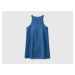 Benetton, Sleeveless Dress In Pure Linen