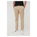 Kalhoty Colmar pánské, hnědá barva, jednoduché