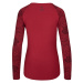 Dámské tričko s dlouhým rukávem Kilpi VENDELIA-W tmavě červená