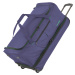 Cestovní taška Travelite Basics Wheeled duffle L Navy/orange