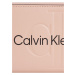 Světle růžová dámská peněženka Calvin Klein Jeans