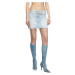 Sukně diesel de-flip-s skirt blue denim