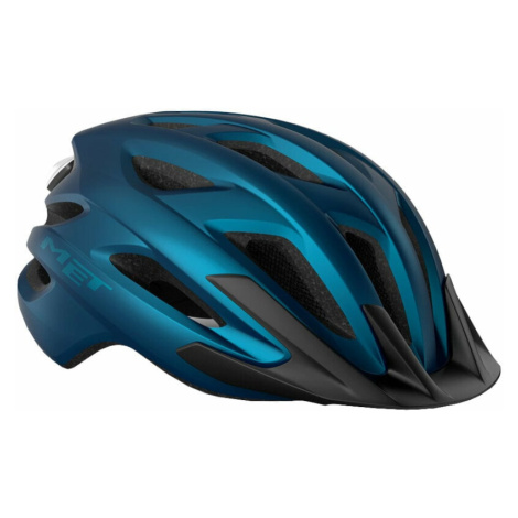 MET Crossover Blue Metallic/Matt Cyklistická helma