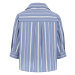 Halenka woolrich stripe poplin blouse modrá