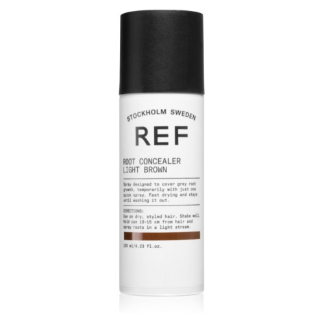 REF Root Concealer sprej pro okamžité zakrytí odrostů odstín Light Brown 100 ml