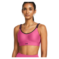 Dámská tréninková sportovní podprsenka UNDER ARMOUR UA Infinity Mid Bra-PNK