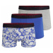 Ted Baker Boxerky královská modrá / šedá / černá