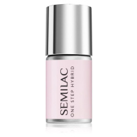 Semilac One Step Hybrid 3in1 gelový lak na nehty odstín S253 Natural Pink 7 ml