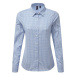 Premier Workwear Dámská košile s dlouhým rukávem PR352 Light Blue -ca. Pantone 7451