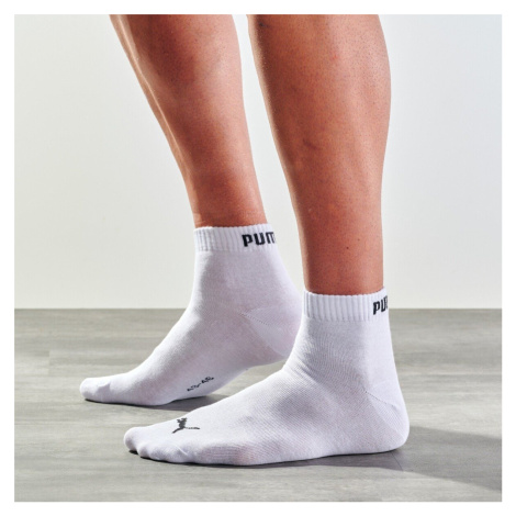 Sada 3 párů kotníkových ponožek Quarter Puma, černé Blancheporte
