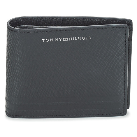 Tommy Hilfiger TH BUSINESS LEATHER CC AND COIN Černá