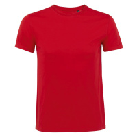 SOĽS Milo Pánské triko - organická bavlna SL02076 Red