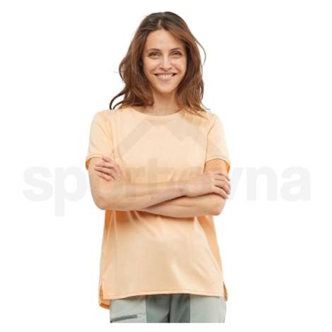 Salomon OUTLINE SUMMER SS TEE W LC1794500 - apricot ice