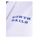 North Sails 90 2267 000 | Hooded Full Zip W/Graphic Bílá
