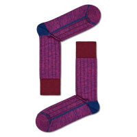 Ponožky Happy Socks Dressed Minimal Compact Sock fialová barva