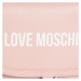 Růžová kožená kabelka - LOVE MOSCHINO