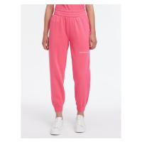 Tmavě růžové dámské tepláky Calvin Klein Jeans