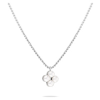 Tamaris Půvabný ocelový náhrdelník se syntetickými perlami TJ-0511-N-45