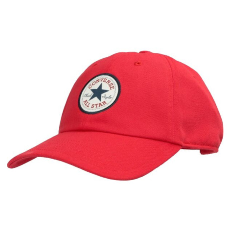 Converse TIPOFF BASEBALL CAP Kšiltovka, červená, velikost