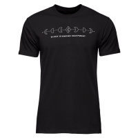 Pánské triko Black Diamond M Bd Icon Full Moon Ss Tee